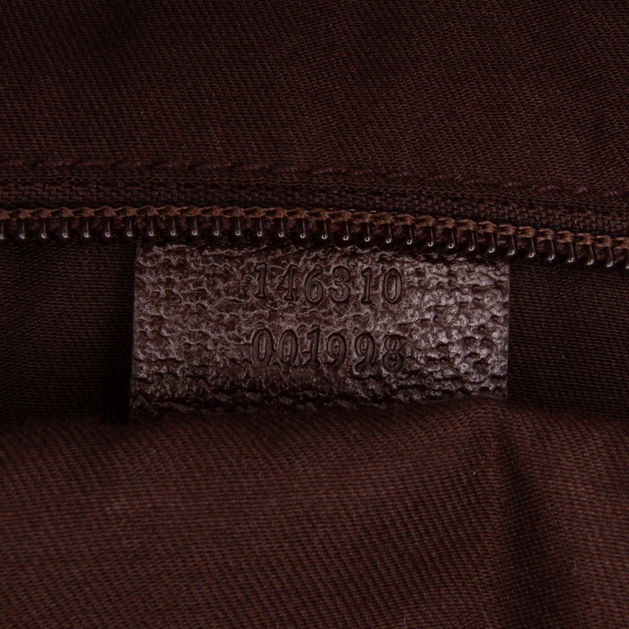 GG Canvas Web Travel Bag