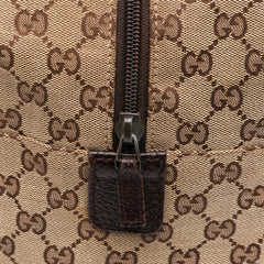 GG Canvas Web Travel Bag