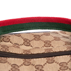 GG Canvas Web Travel Bag