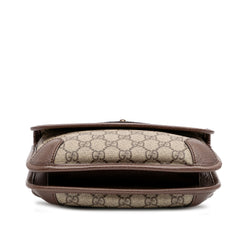 Small GG Supreme Web Neo Vintage Double Flap Messenger Bag