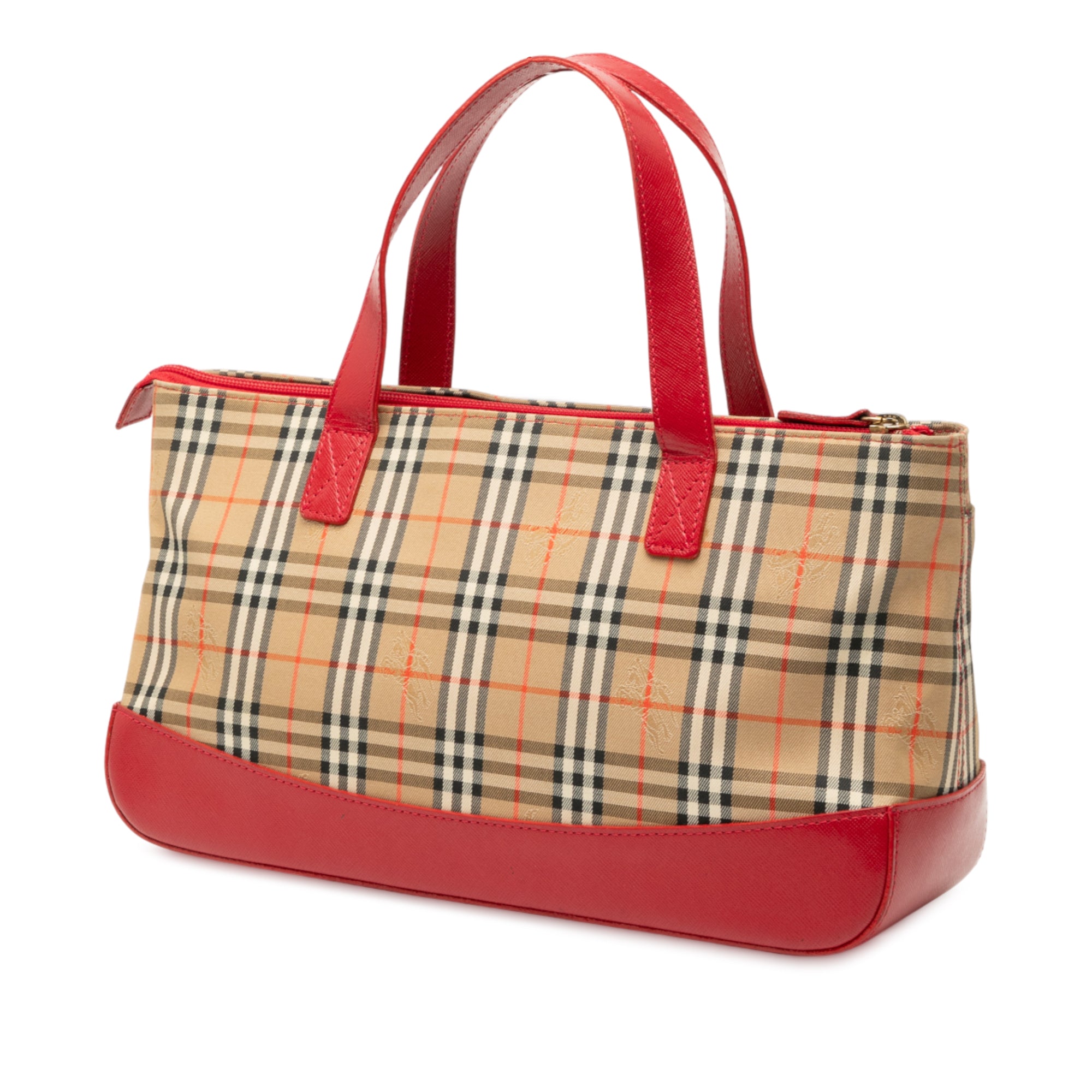 Haymarket Check Canvas Handbag