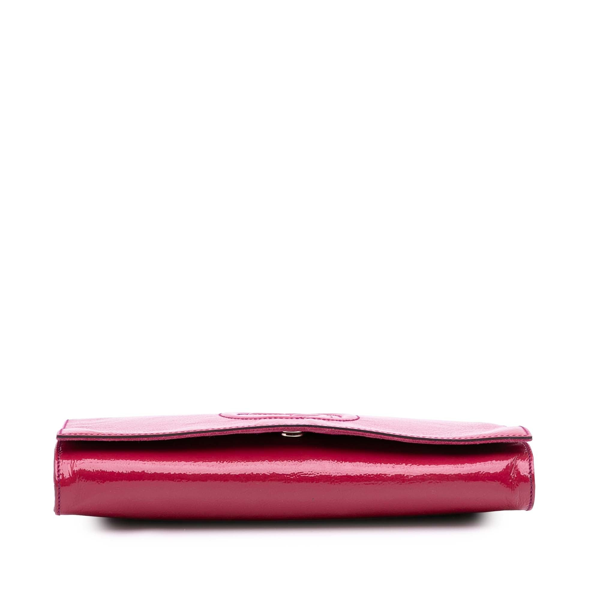 Soft Patent Soho Disco Clutch