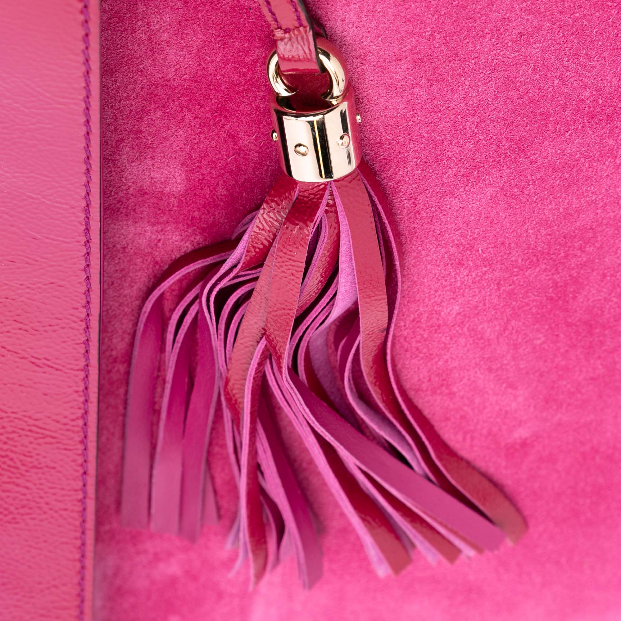 Soft Patent Soho Disco Clutch