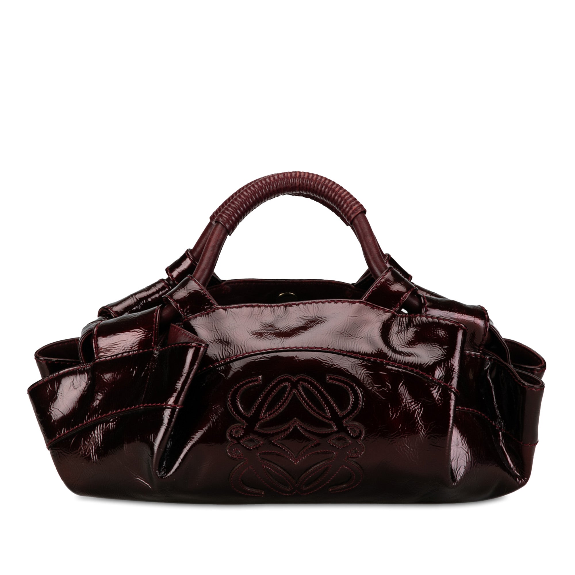 Patent Nappa Aire Handbag_0