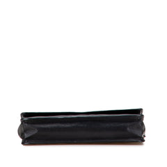 Lambskin Cambon Ligne Wallet On Chain