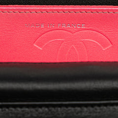 Lambskin Cambon Ligne Wallet On Chain