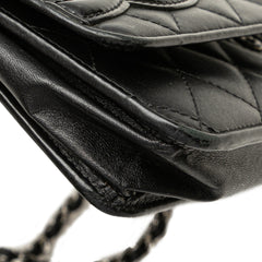 Lambskin Cambon Ligne Wallet On Chain