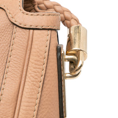 Medium Pebbled Calfskin Bella Shoulder Bag