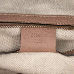 Medium Pebbled Calfskin Bella Shoulder Bag