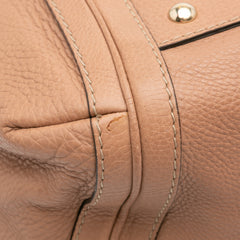 Medium Pebbled Calfskin Bella Shoulder Bag