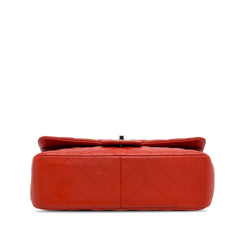 Jumbo Classic Lambskin Double Flap