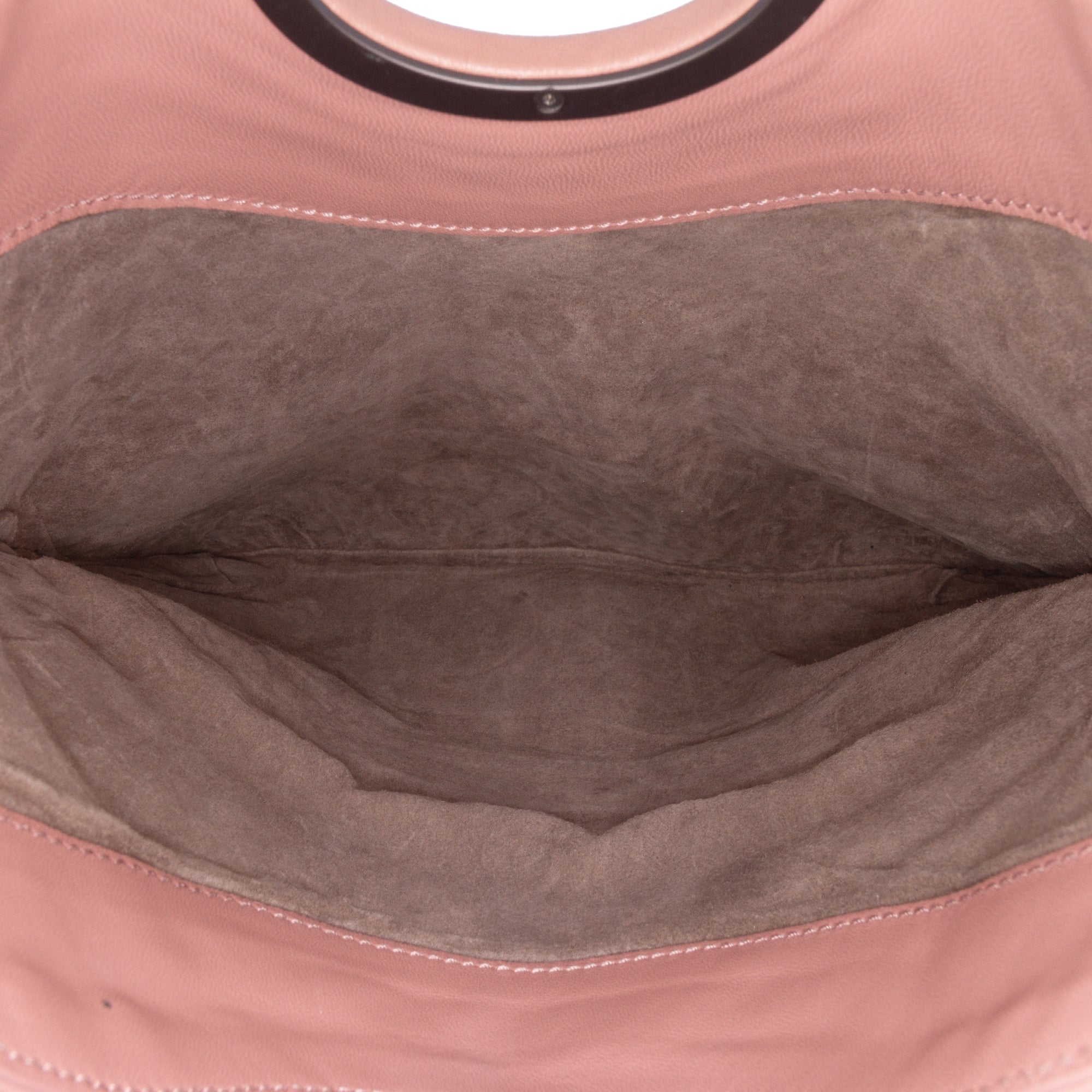 Nappa Intrecciato Turn Lock Clutch