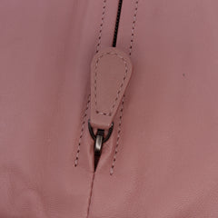 Nappa Intrecciato Turn Lock Clutch