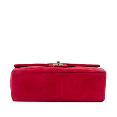 Mini Rectangular Classic Suede Single Flap