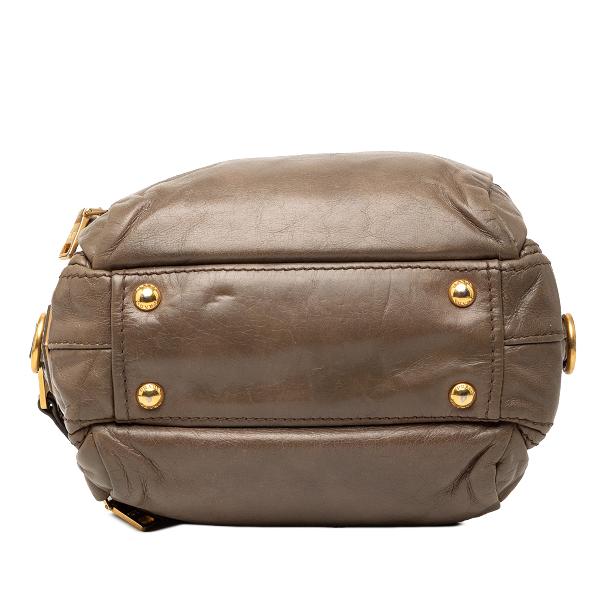 Vitello Shine Bauletto Satchel