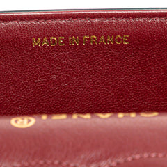 Medium Classic Lambskin Double Flap