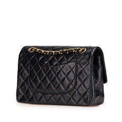 Medium Classic Lambskin Double Flap