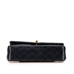 Medium Classic Lambskin Double Flap