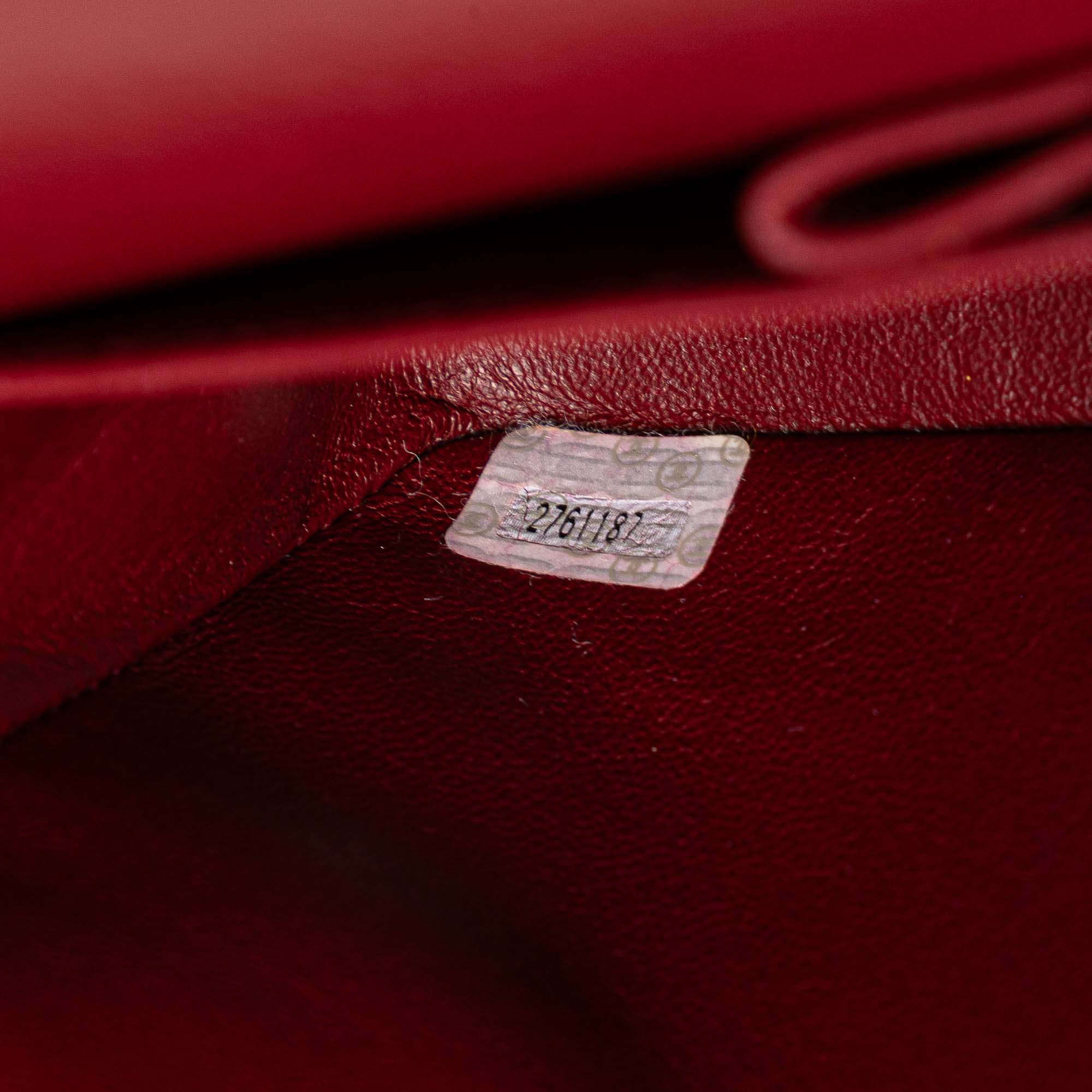 Medium Classic Lambskin Double Flap