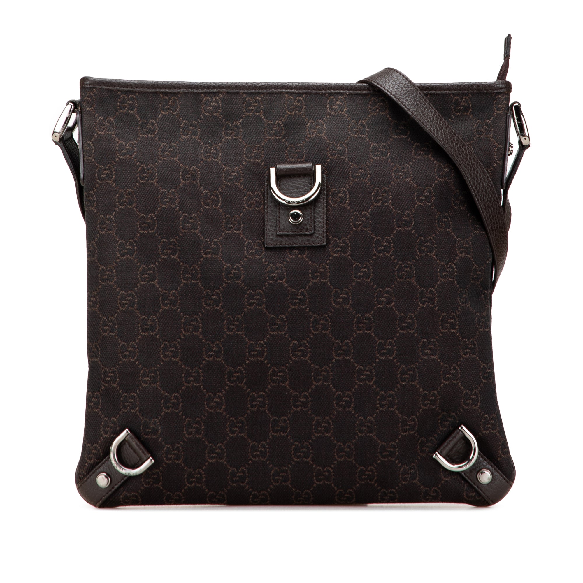 GG Denim Abbey D Ring Crossbody