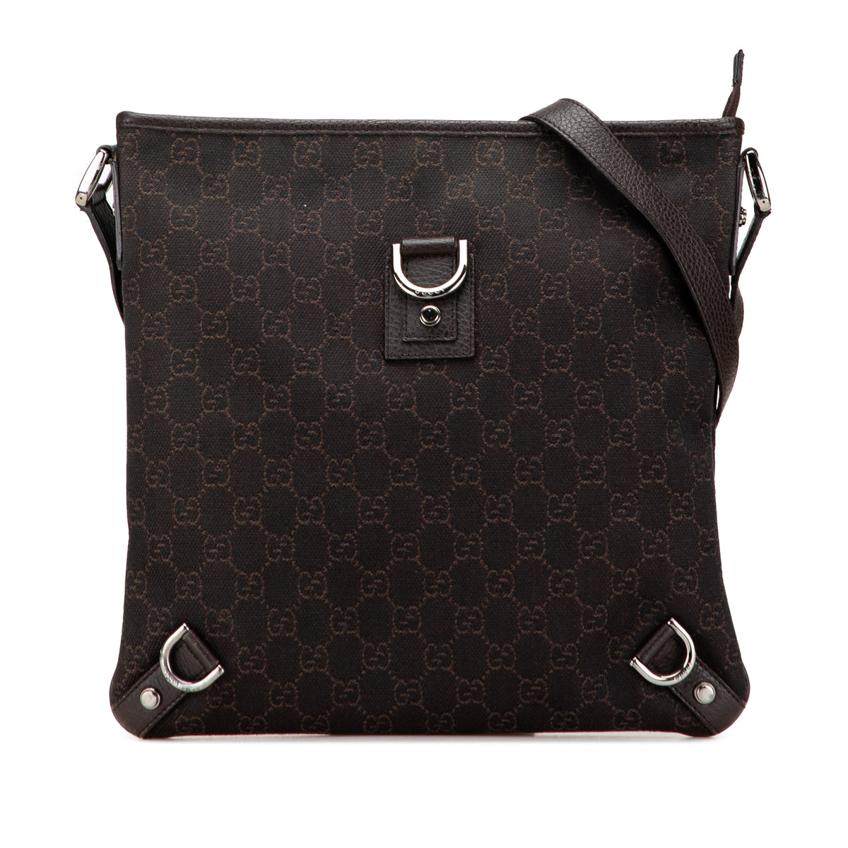 GG Denim Abbey D Ring Crossbody