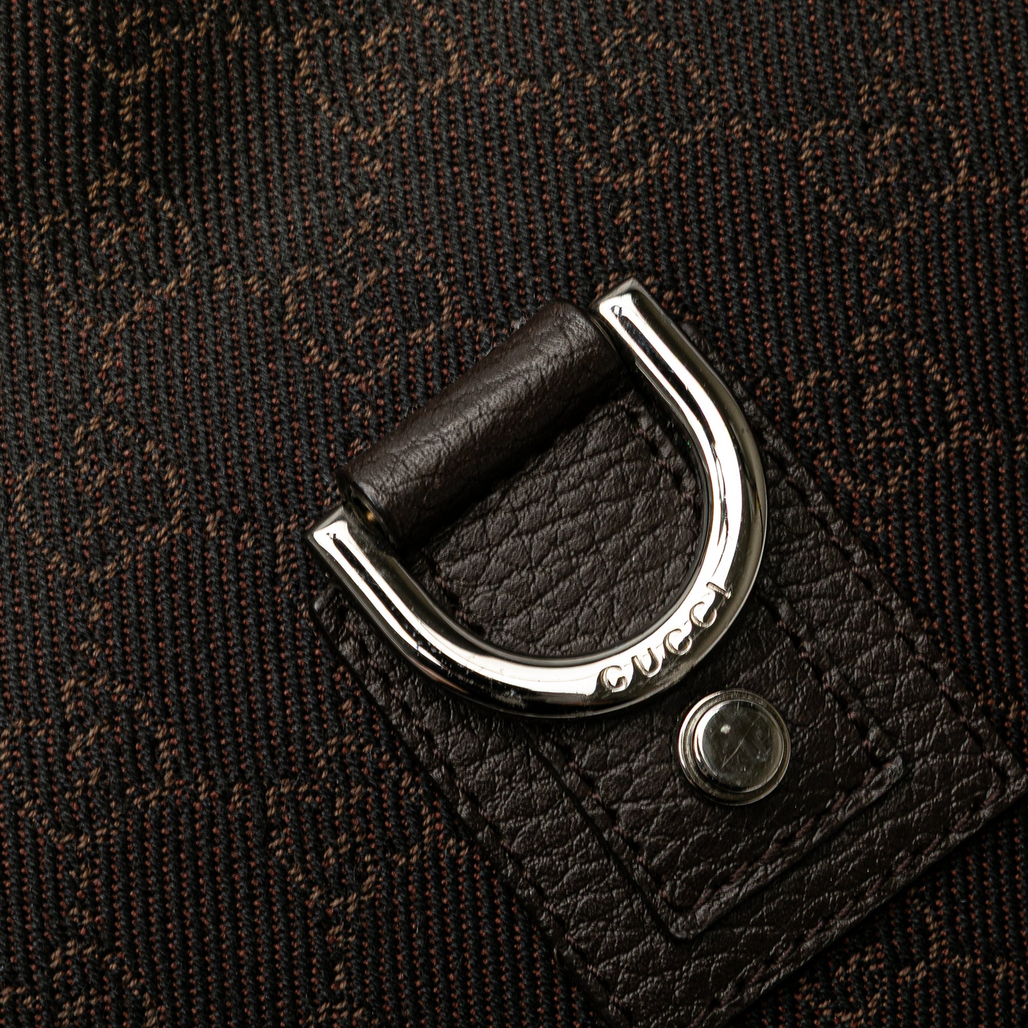 GG Denim Abbey D Ring Crossbody