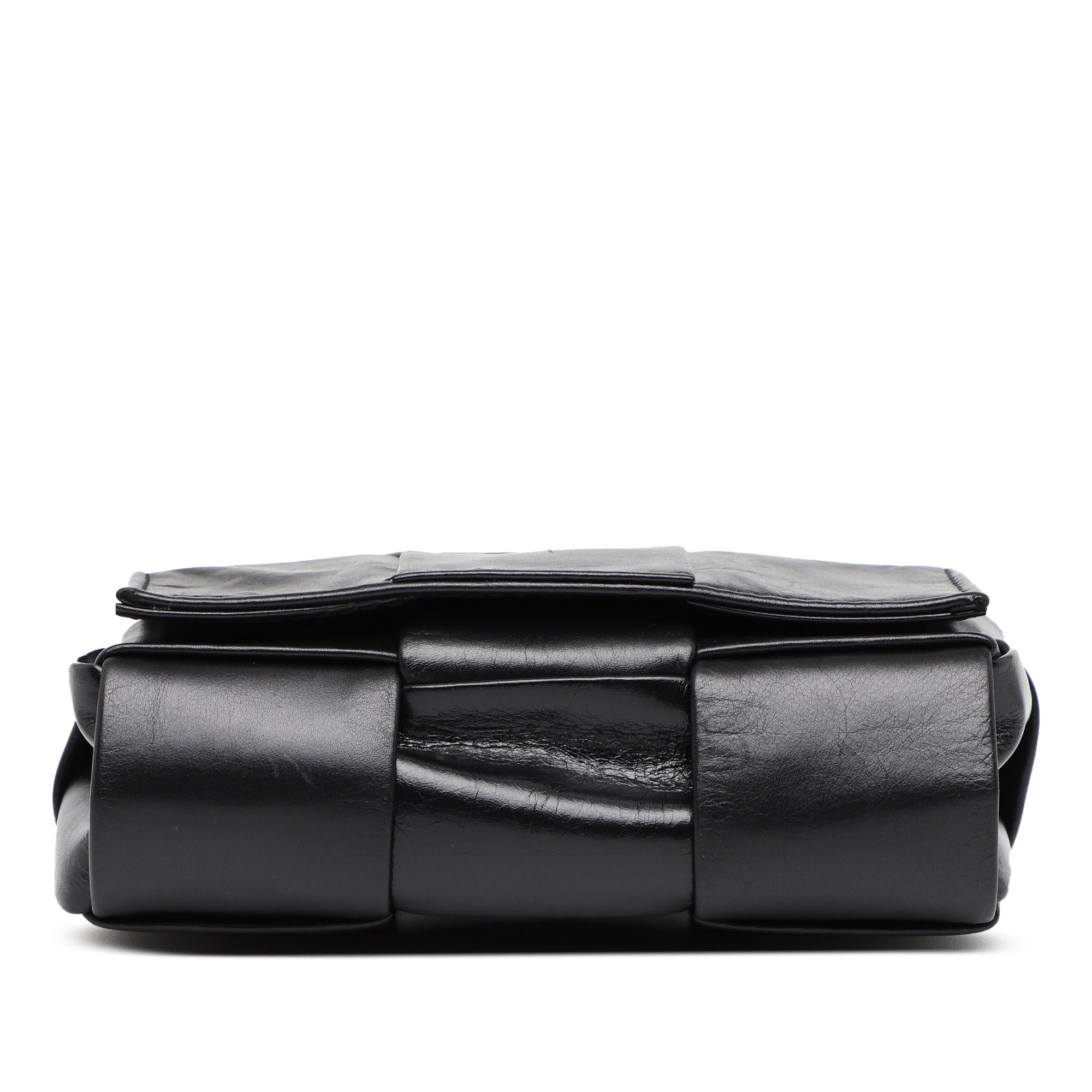 Candy Paper Calfskin Intrecciato Cassette Crossbody