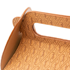 Monogram Leather Take Away Box Bag
