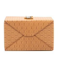 Monogram Leather Take Away Box Bag