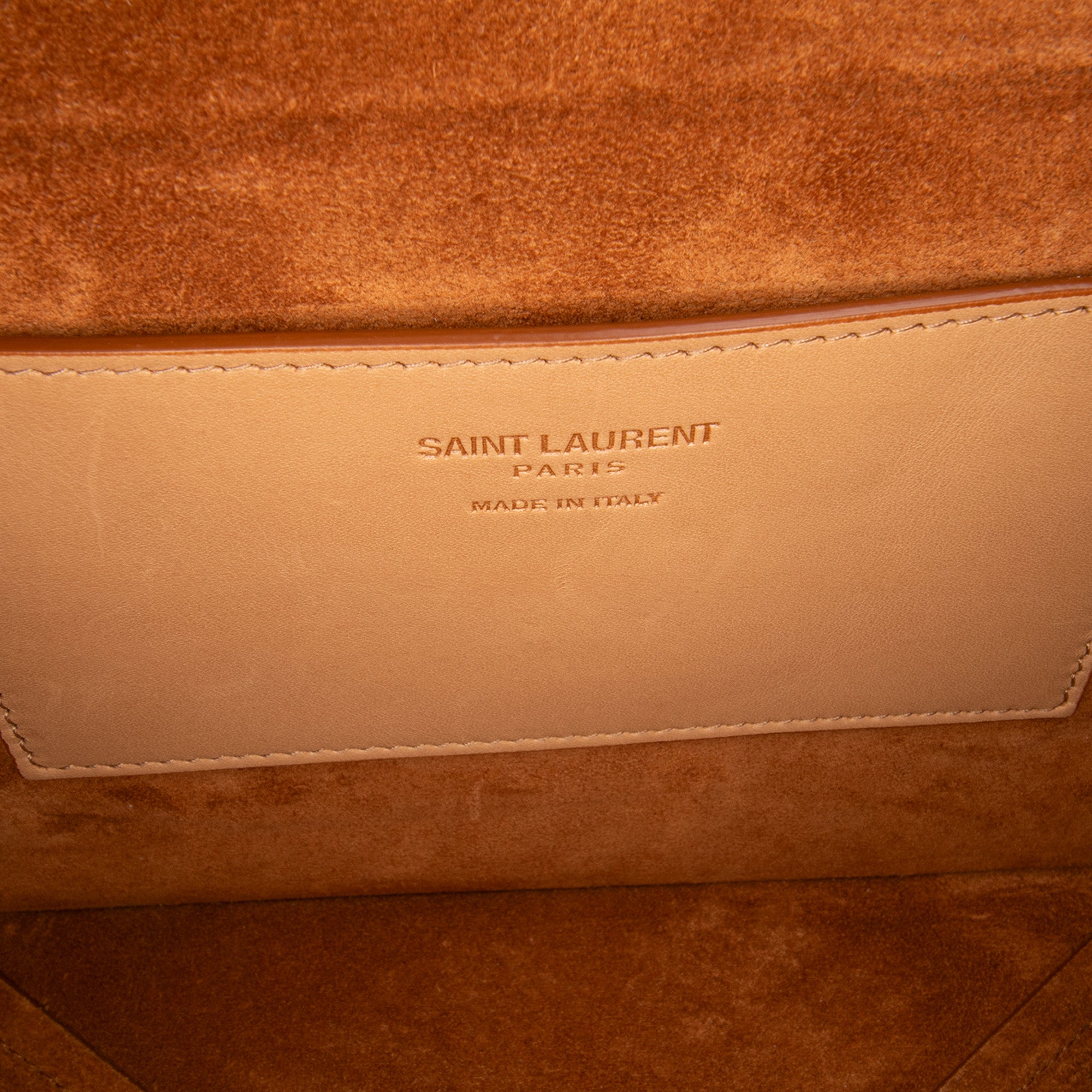 Monogram Leather Take Away Box Bag