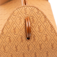 Monogram Leather Take Away Box Bag