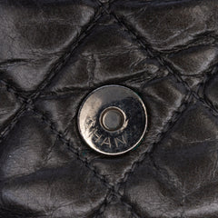 Medium Quilted Metallic Aged Calfskin Chain Me Flap