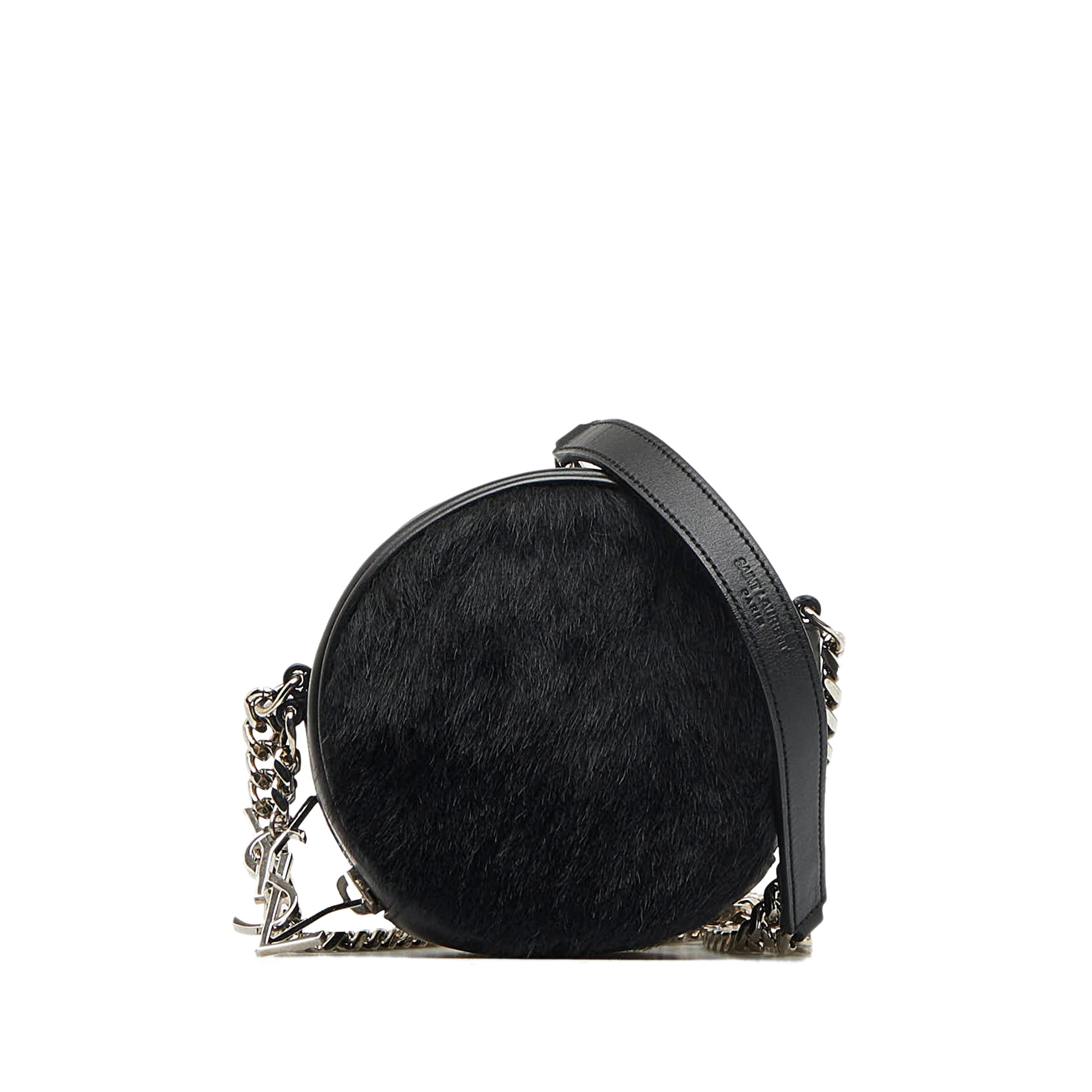 Pony Hair Round Crossbody