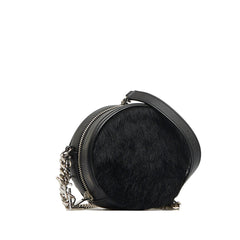 Pony Hair Round Crossbody