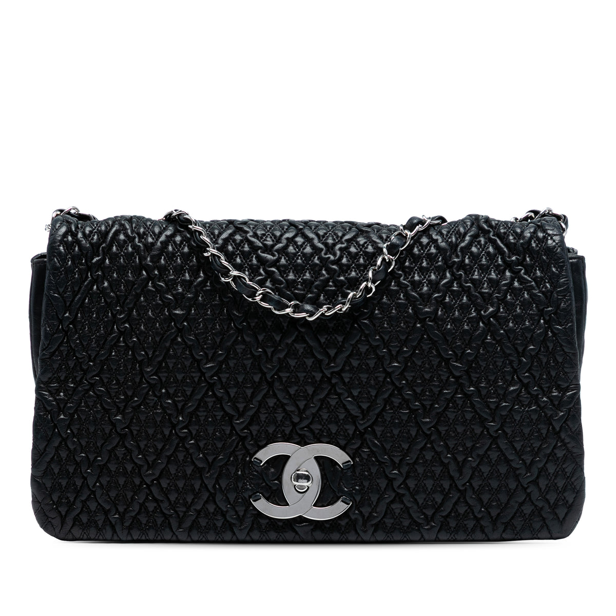 CC Quilted Astrakhan Flap