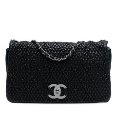 CC Quilted Astrakhan Flap