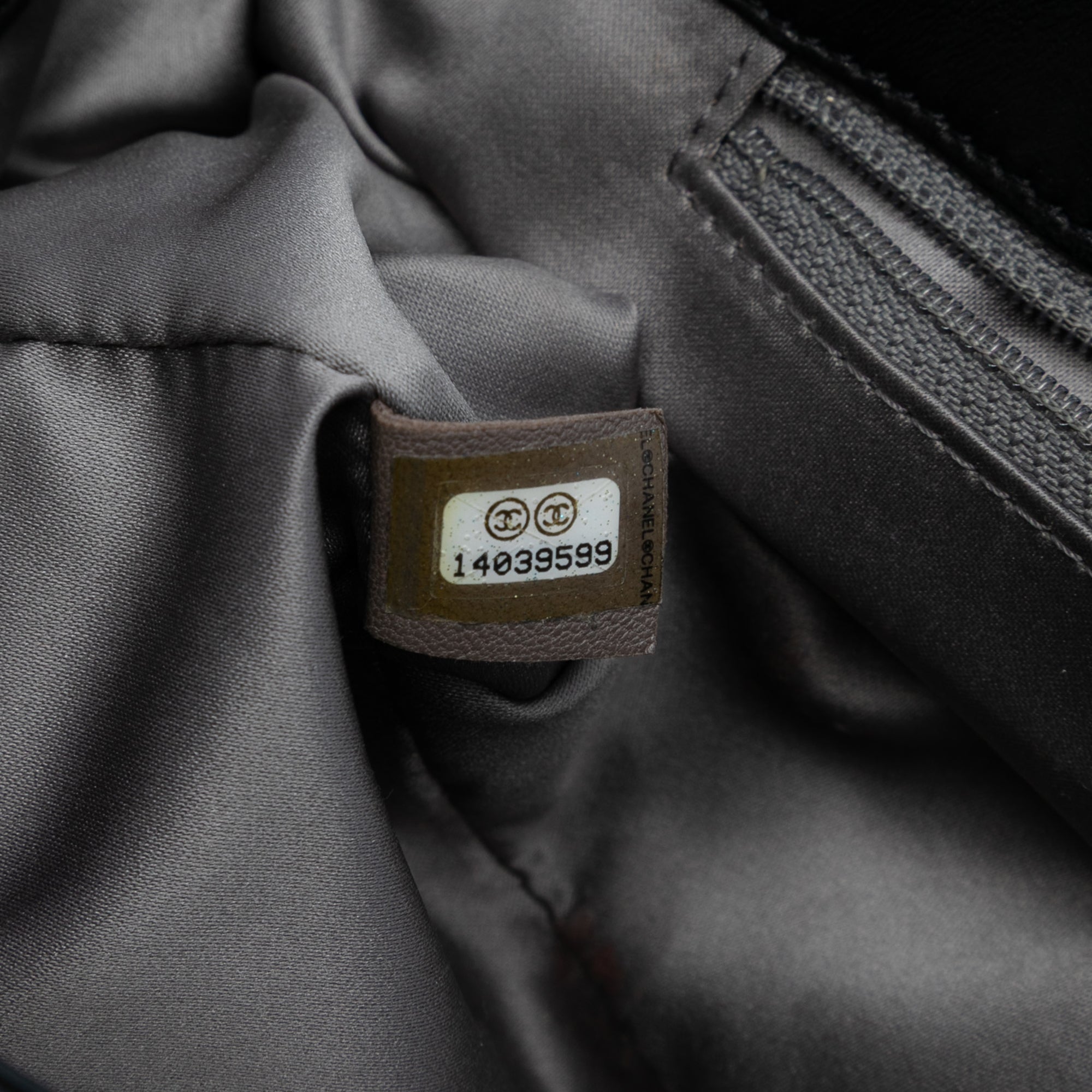 CC Quilted Astrakhan Flap