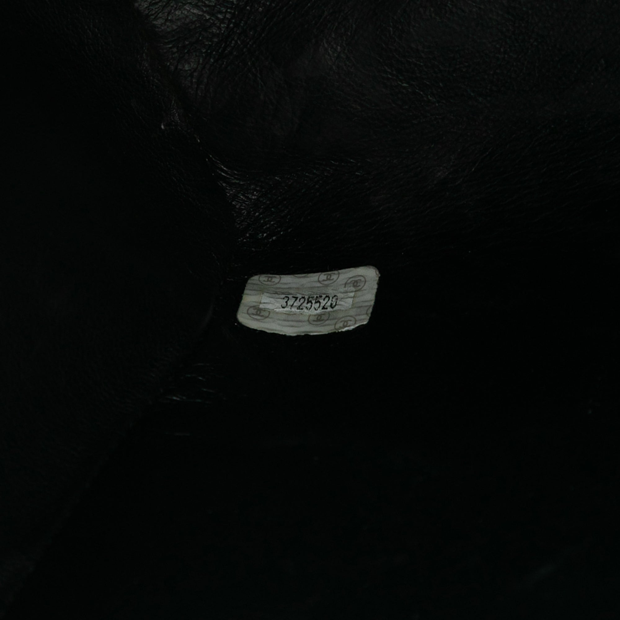 Jumbo CC Quilted Caviar Kelly Top Handle Bag