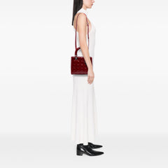 Medium Patent Cannage Lady Dior