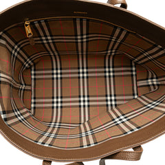 Medium Grained Calfskin London Tote