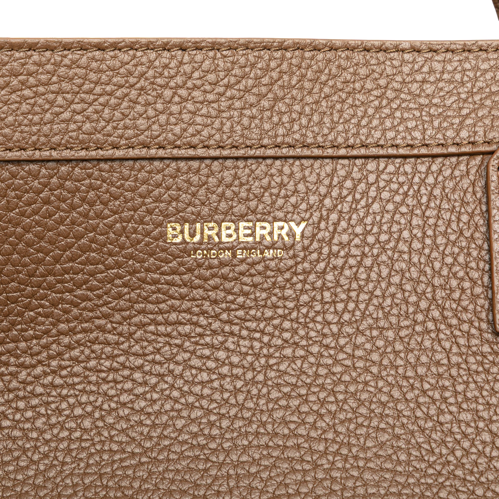 Medium Grained Calfskin London Tote