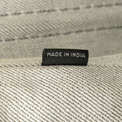 Small Denim Canapa Logo Satchel
