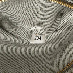 Small Denim Canapa Logo Satchel