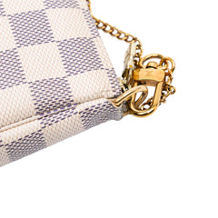 Damier Azur Mini Pochette Accessoires