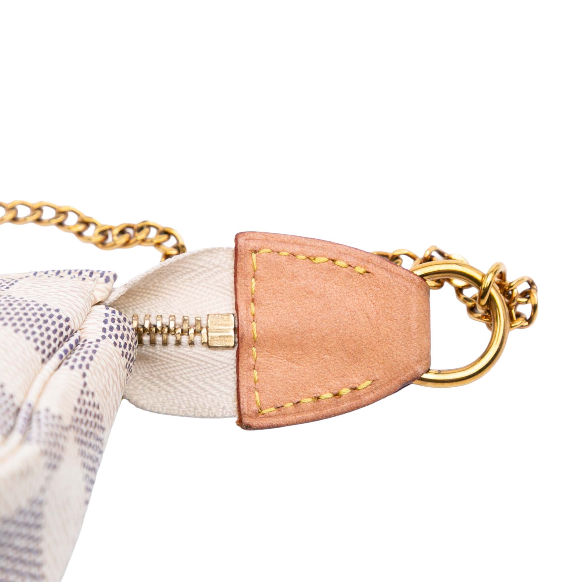 Damier Azur Mini Pochette Accessoires