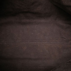 Distressed Calfskin Shopping In Moscow Tote