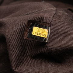 Distressed Calfskin Shopping In Moscow Tote