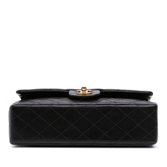 Medium Classic Lambskin Double Flap