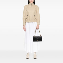Medium Classic Lambskin Double Flap