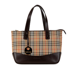 Haymarket Check Canvas Handbag